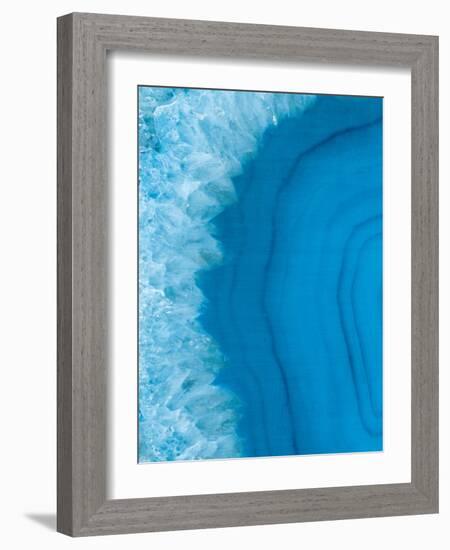 Agate Geode I-Wild Apple Portfolio-Framed Art Print