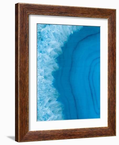 Agate Geode I-Wild Apple Portfolio-Framed Art Print