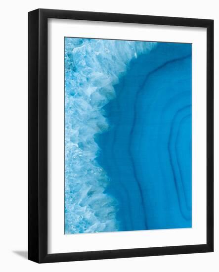 Agate Geode I-Wild Apple Portfolio-Framed Art Print