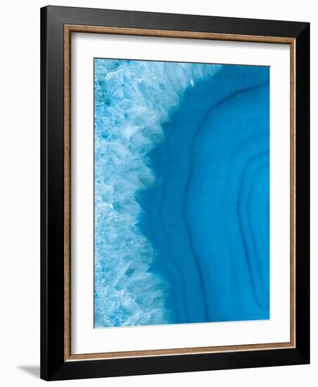 Agate Geode I-Wild Apple Portfolio-Framed Art Print