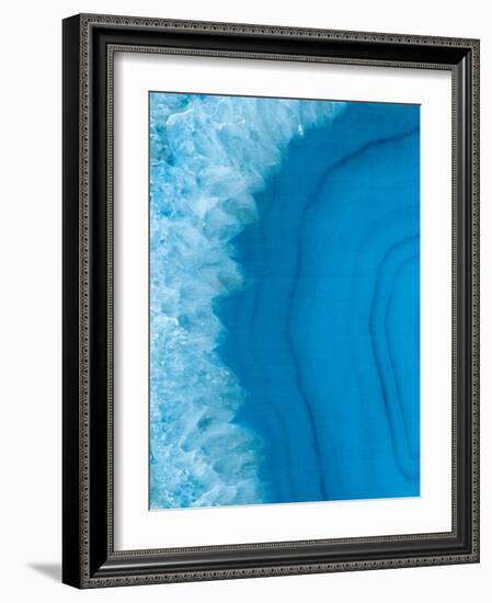 Agate Geode I-Wild Apple Portfolio-Framed Art Print