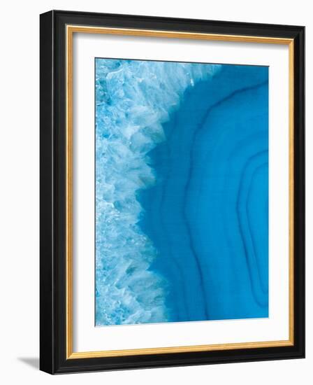 Agate Geode I-Wild Apple Portfolio-Framed Art Print