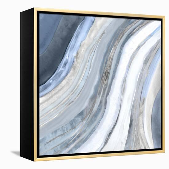 Agate I Silver Version-PI Studio-Framed Stretched Canvas