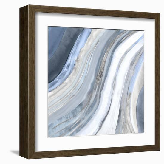 Agate I Silver Version-PI Studio-Framed Art Print