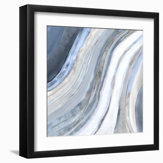Agate I Silver Version-PI Studio-Framed Art Print