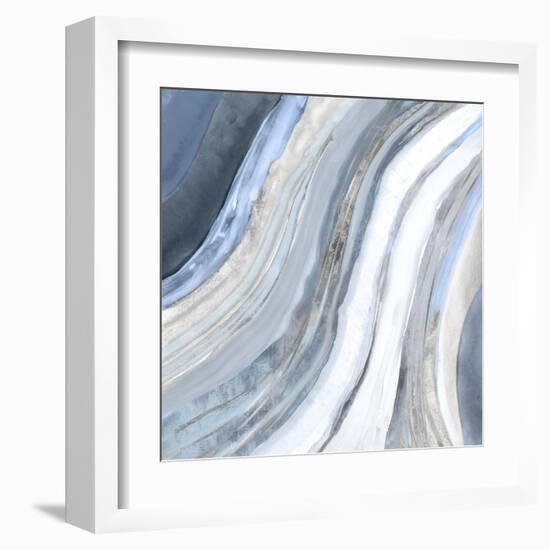 Agate I Silver Version-PI Studio-Framed Art Print
