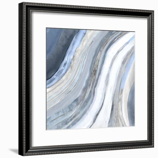 Agate I Silver Version-PI Studio-Framed Art Print