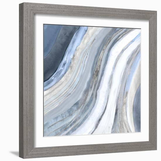 Agate I Silver Version-PI Studio-Framed Premium Giclee Print