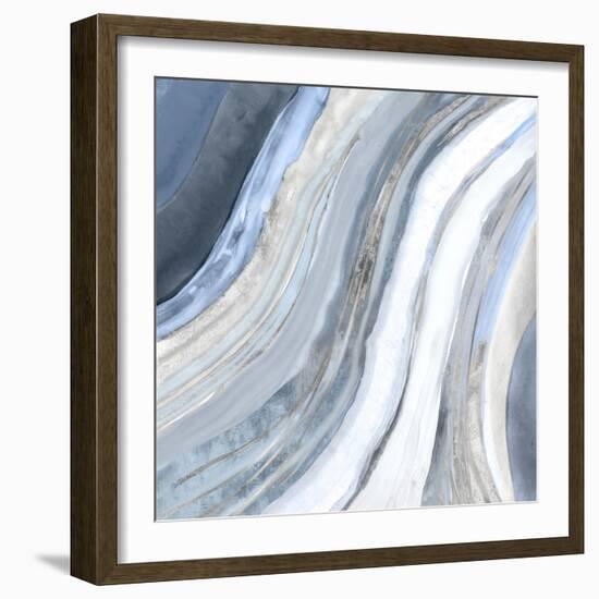 Agate I Silver Version-PI Studio-Framed Premium Giclee Print