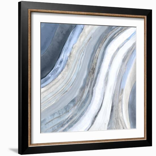 Agate I Silver Version-PI Studio-Framed Premium Giclee Print