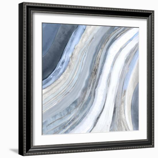 Agate I Silver Version-PI Studio-Framed Premium Giclee Print