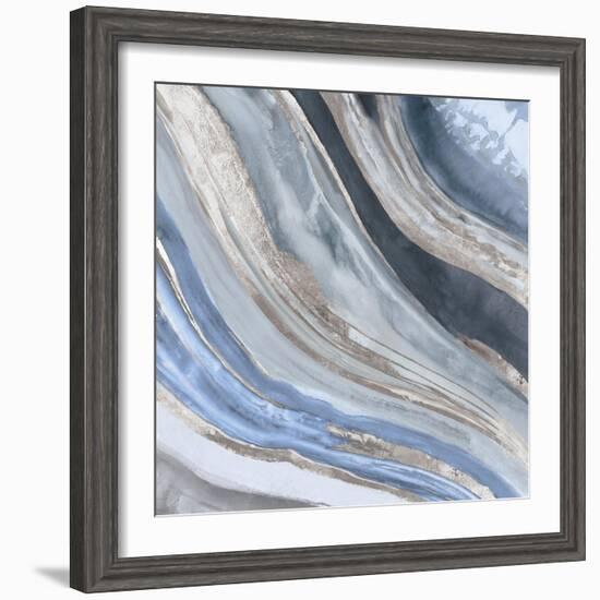 Agate II Silver Version-PI Studio-Framed Art Print