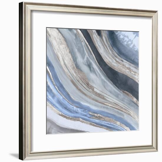 Agate II Silver Version-PI Studio-Framed Art Print