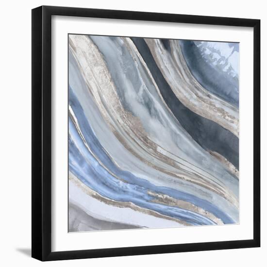 Agate II Silver Version-PI Studio-Framed Art Print