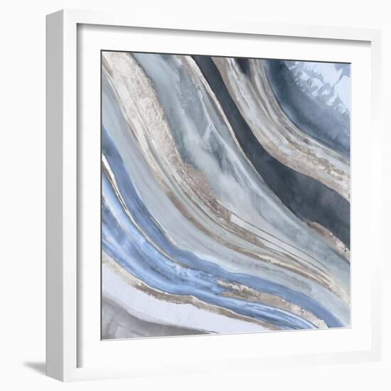 Agate II Silver Version-PI Studio-Framed Art Print