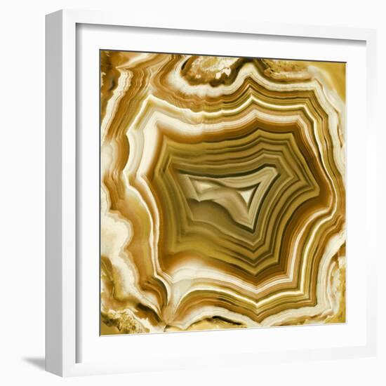 Agate in Amber-Danielle Carson-Framed Art Print