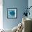 Agate in Aqua-Danielle Carson-Framed Giclee Print displayed on a wall