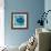 Agate in Aqua-Danielle Carson-Framed Giclee Print displayed on a wall