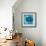 Agate in Aqua-Danielle Carson-Framed Giclee Print displayed on a wall