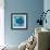 Agate in Aqua-Danielle Carson-Framed Giclee Print displayed on a wall