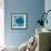 Agate in Aqua-Danielle Carson-Framed Giclee Print displayed on a wall