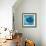 Agate in Aqua-Danielle Carson-Framed Giclee Print displayed on a wall