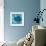 Agate in Aqua-Danielle Carson-Framed Giclee Print displayed on a wall