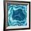 Agate in Aqua-Danielle Carson-Framed Art Print