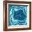 Agate in Aqua-Danielle Carson-Framed Art Print