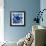 Agate in Blue I-Danielle Carson-Framed Giclee Print displayed on a wall