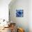 Agate in Blue I-Danielle Carson-Mounted Giclee Print displayed on a wall