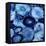 Agate in Blue I-Danielle Carson-Framed Stretched Canvas