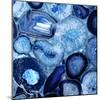 Agate in Blue II-Danielle Carson-Mounted Art Print