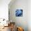 Agate in Blue II-Danielle Carson-Mounted Art Print displayed on a wall