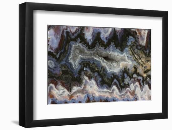 Agate in Colorful Design, Sammamish, WA-Darrell Gulin-Framed Photographic Print