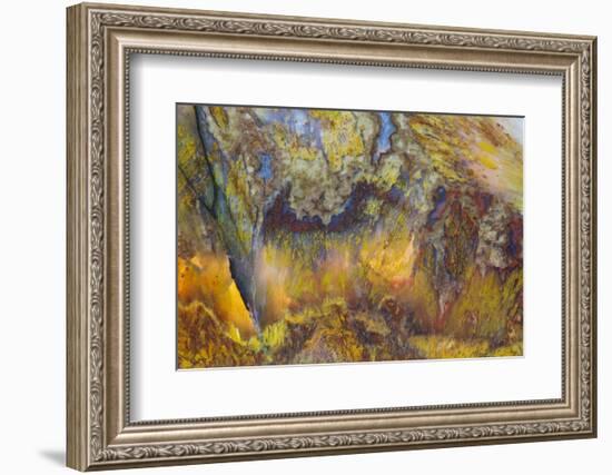 Agate in Colorful Design, Sammamish, WA-Darrell Gulin-Framed Photographic Print