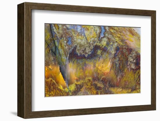 Agate in Colorful Design, Sammamish, WA-Darrell Gulin-Framed Photographic Print