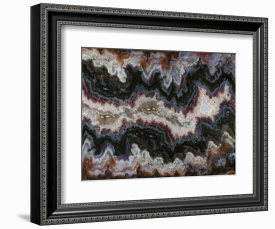 Agate in Colorful Design, Sammamish, WA-Darrell Gulin-Framed Photographic Print