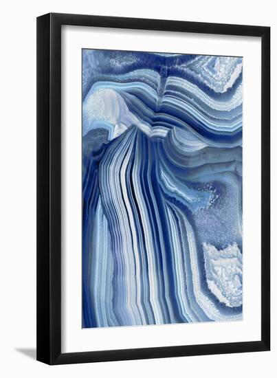 Agate Indigo II-Danielle Carson-Framed Art Print