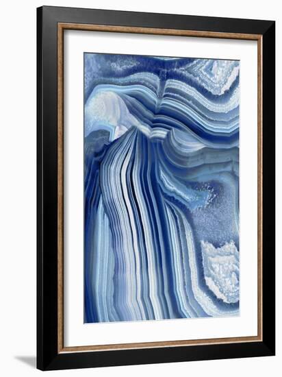 Agate Indigo II-Danielle Carson-Framed Art Print