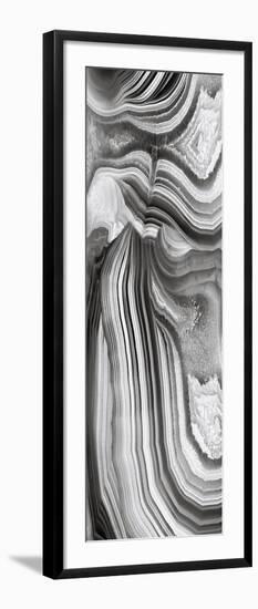 Agate Panel Grey II-Danielle Carson-Framed Art Print