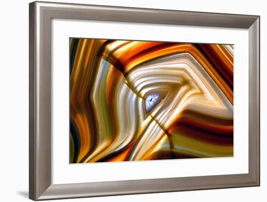 Agate Stone-cienpies-Framed Photographic Print