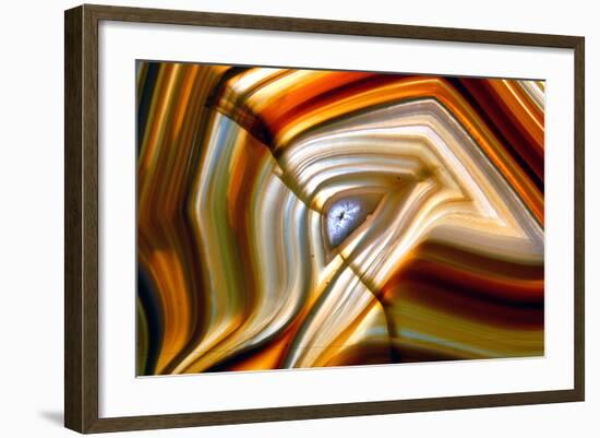 Agate Stone-cienpies-Framed Photographic Print