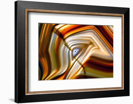 Agate Stone-cienpies-Framed Photographic Print