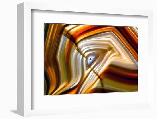 Agate Stone-cienpies-Framed Photographic Print