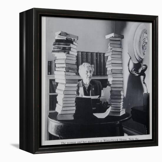 Agatha Christie, the Woman and Her Mysteries at Winterbrook House-English Photographer-Framed Premier Image Canvas