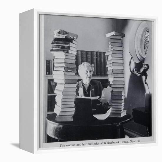 Agatha Christie, the Woman and Her Mysteries at Winterbrook House-English Photographer-Framed Premier Image Canvas