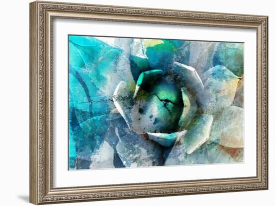 Agave Abstract I-Sisa Jasper-Framed Art Print