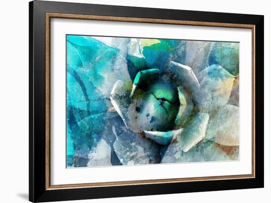 Agave Abstract I-Sisa Jasper-Framed Art Print