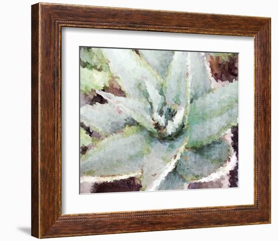 Agave Sebastiana-null-Framed Art Print